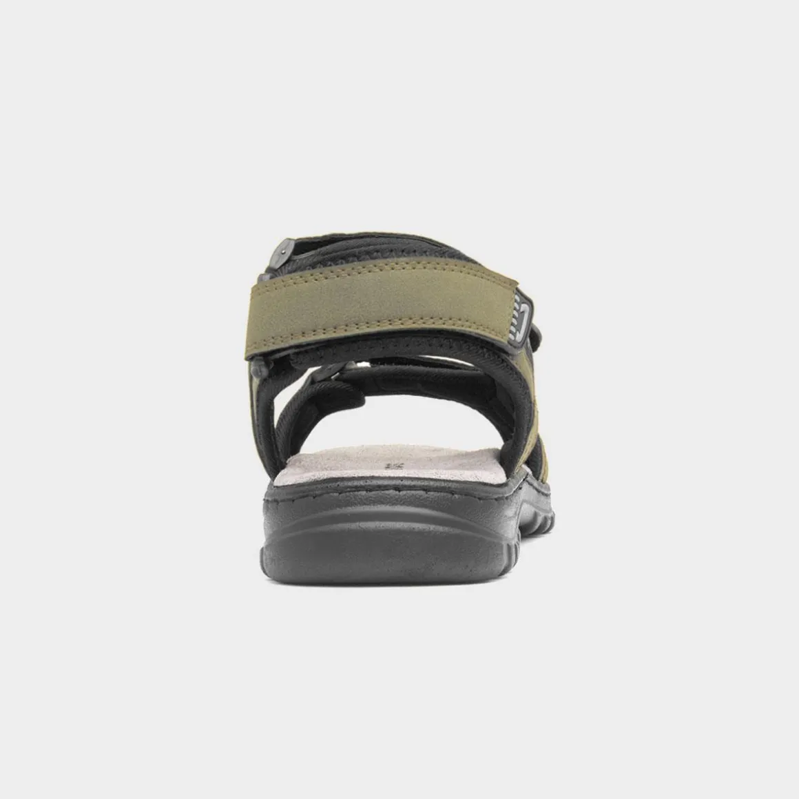 Hobos Edmund Mens Khaki Easy Fasten Sandal