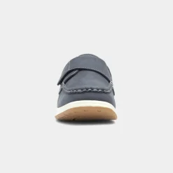 Hobos Elton Mens Blue Easy Fasten Casual Shoe