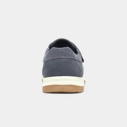 Hobos Elton Mens Blue Easy Fasten Casual Shoe