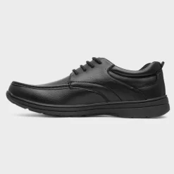 Hobos Harley Mens Black Lace Up Shoe