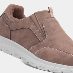 Hobos Henry Mens Brown Slip On Shoe
