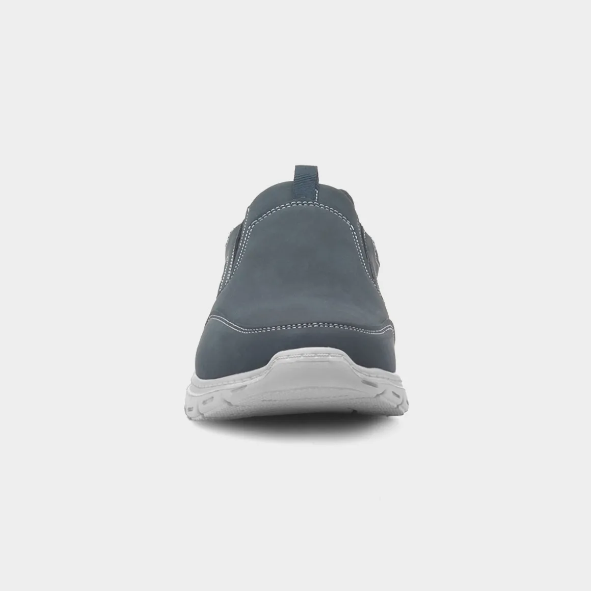 Hobos Henry Mens Navy Slip On Shoe