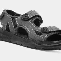 Hobos Hogan Mens Grey Easy Fasten Sandal