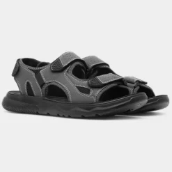 Hobos Hogan Mens Grey Easy Fasten Sandal
