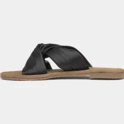 Hush Puppies Amy Womens Black Mule Sandal