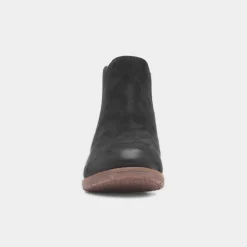 Hush Puppies Edith Womens Black Leather Boot