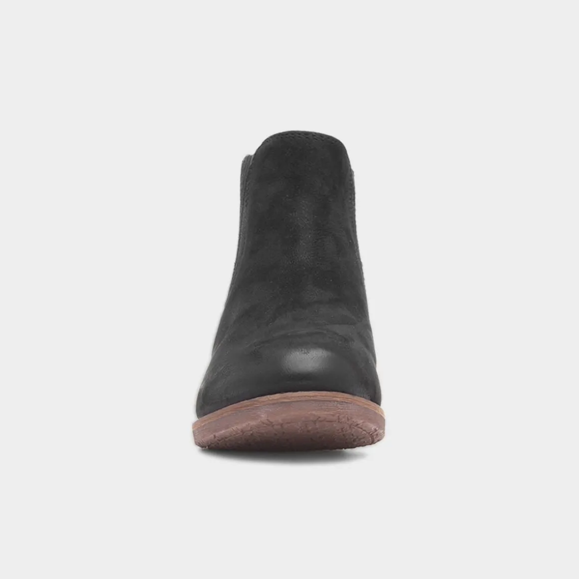 Hush Puppies Edith Womens Black Leather Boot