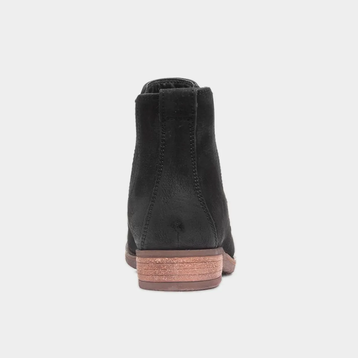 Hush Puppies Edith Womens Black Leather Boot