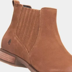Hush Puppies Edith Womens Tan Leather Boot