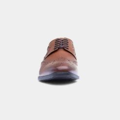 Hush Puppies Elliot Mens Tan Leather Brogue Shoe