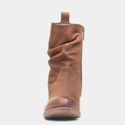 Hush Puppies Emilia Womens Tan Leather Boot
