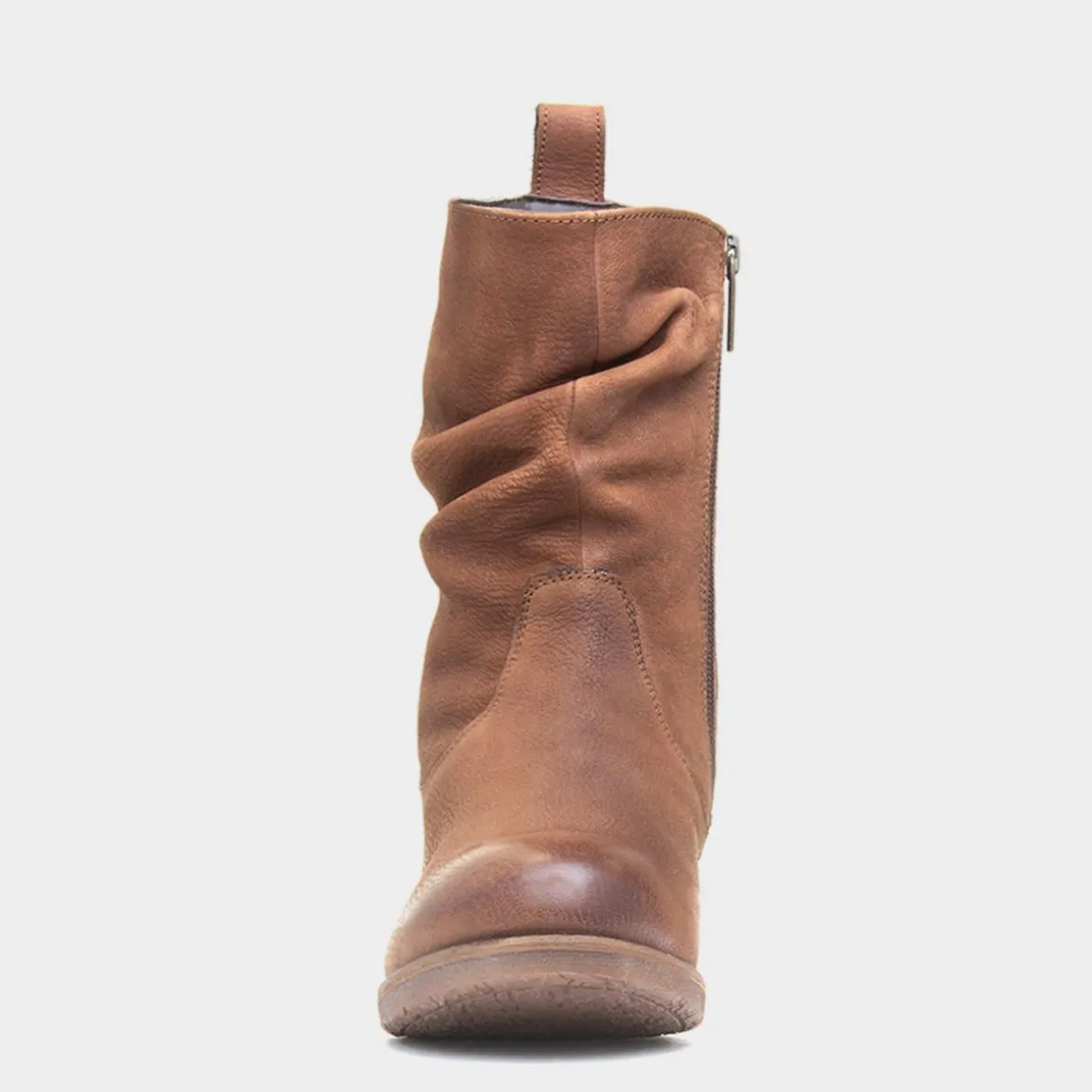 Hush Puppies Emilia Womens Tan Leather Boot
