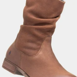 Hush Puppies Emilia Womens Tan Leather Boot