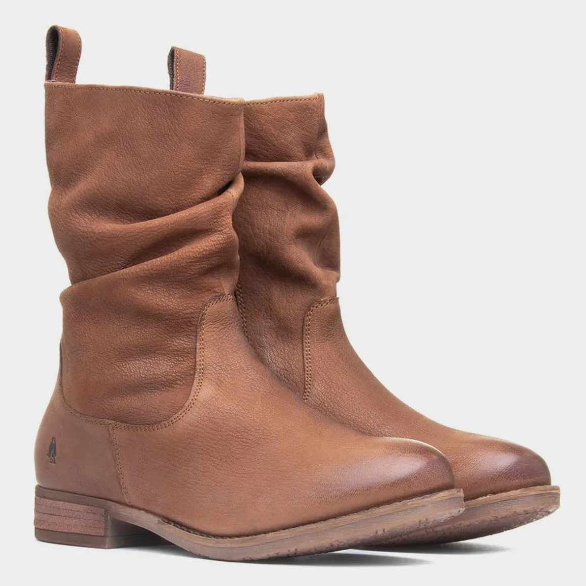 Hush Puppies Emilia Womens Tan Leather Boot