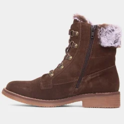 Hush Puppies Florence Womens Chocolate Ankle Boot