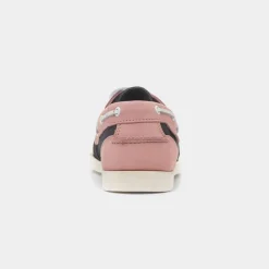 Hush Puppies Isabel Womens Navy Leather Boat Shoe