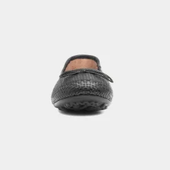Hush Puppies Janelle Womens Black Ballerina Shoe