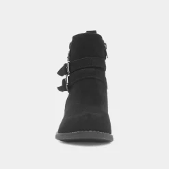 Hush Puppies Jenna Womens Black Leather Boot