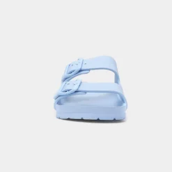 Hush Puppies Lorna Womens Blue Buckle EVA Sandal