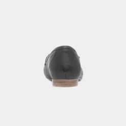 Hush Puppies Marissa Womens Black Leather Loafer