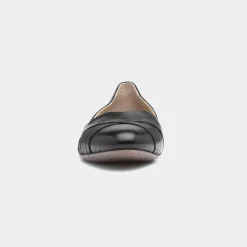 Hush Puppies Marley Womens Black Leather Shoe