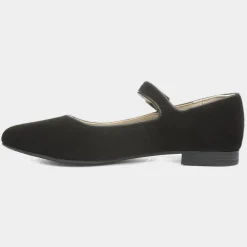 Hush Puppies Melissa Womens Black Suede Shoe