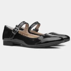 Hush Puppies Melissa Womens Black Patent Shoe