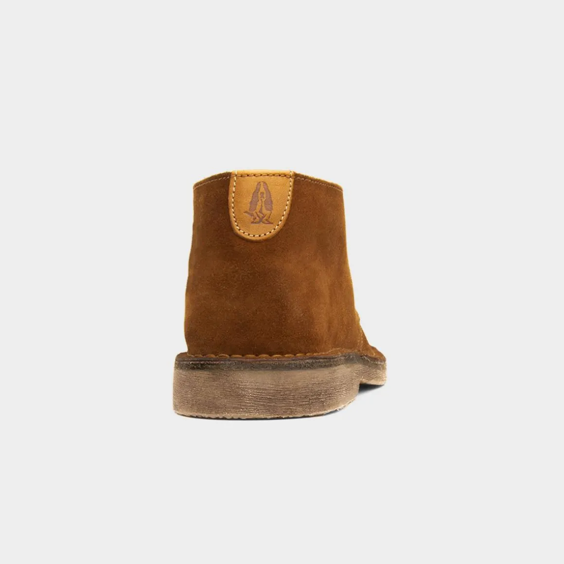 Hush Puppies Samuel Mens Tan Suede Desert Boot