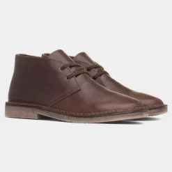 Hush Puppies Samuel Mens Brown Leather Boot