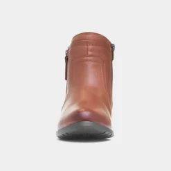Hush Puppies Scarlett Womens Tan Leather Boot