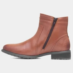 Hush Puppies Scarlett Womens Tan Leather Boot