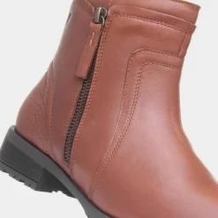 Hush Puppies Scarlett Womens Tan Leather Boot