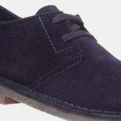 Hush Puppies Scout Mens Navy Leather Shoe