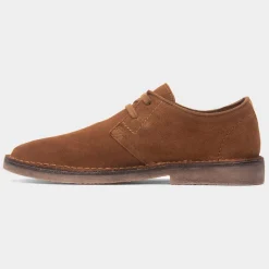 Hush Puppies Scout Tan Mens Leather Shoe