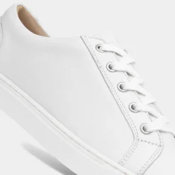 Hush Puppies Tessa Womens White Canvas