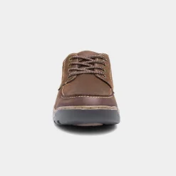 Hush Puppies Tucker Mens Brown Leather Shoe