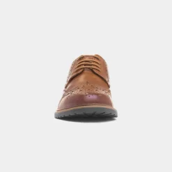Hush Puppies Verity Womens Tan Leather Shoe
