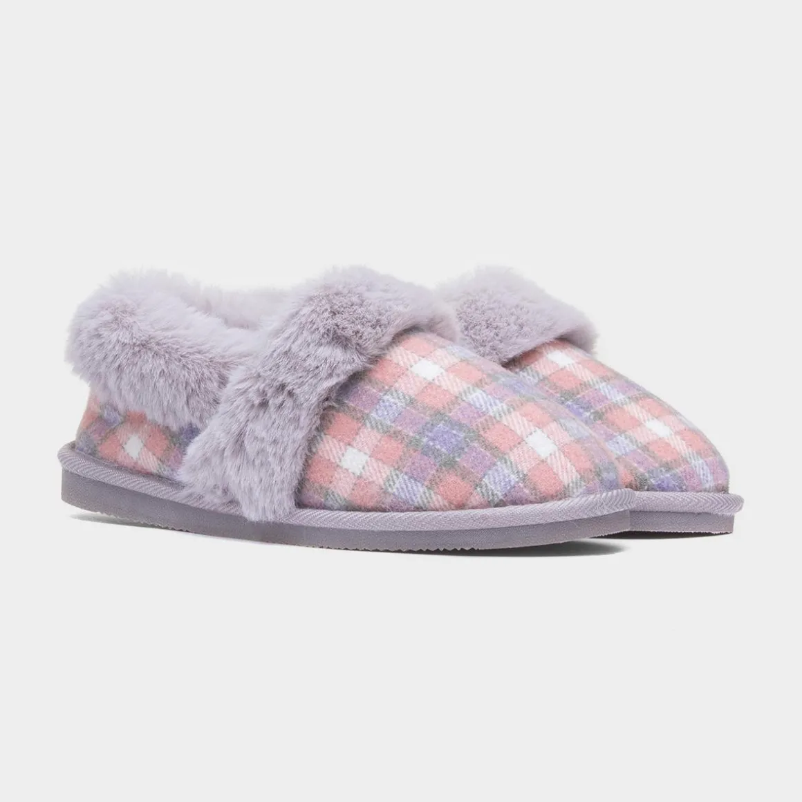 Jo & Joe Ballyfin Womens Pink Full Slipper