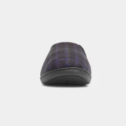 Jo & Joe Edward Mens Navy Wider Fit Full Slipper