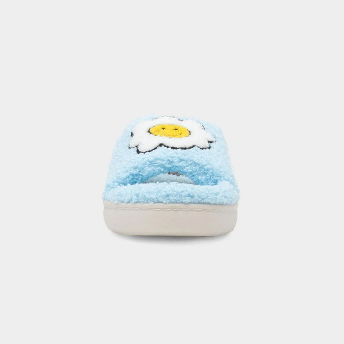 Jo & Joe Happy Womens Light Blue Slipper