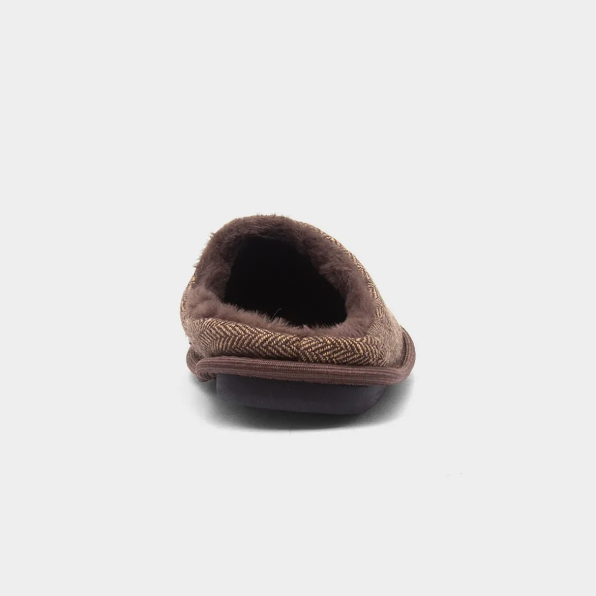 Jo & Joe Howard Mens Brown Mule Slipper