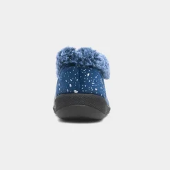 Jo & Joe Jacinta Womens Navy Wider Fit Slippers