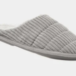 Jo & Joe Linea Womens Grey Mule Slipper
