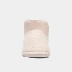 Jo & Joe Rosanna Womens Cream Bootie Slipper