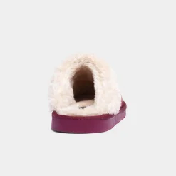 Jo & Joe Shetland Womens Red Mule Slipper