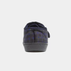 Jo & Joe Vernon Mens Navy Wider Fitting Slipper