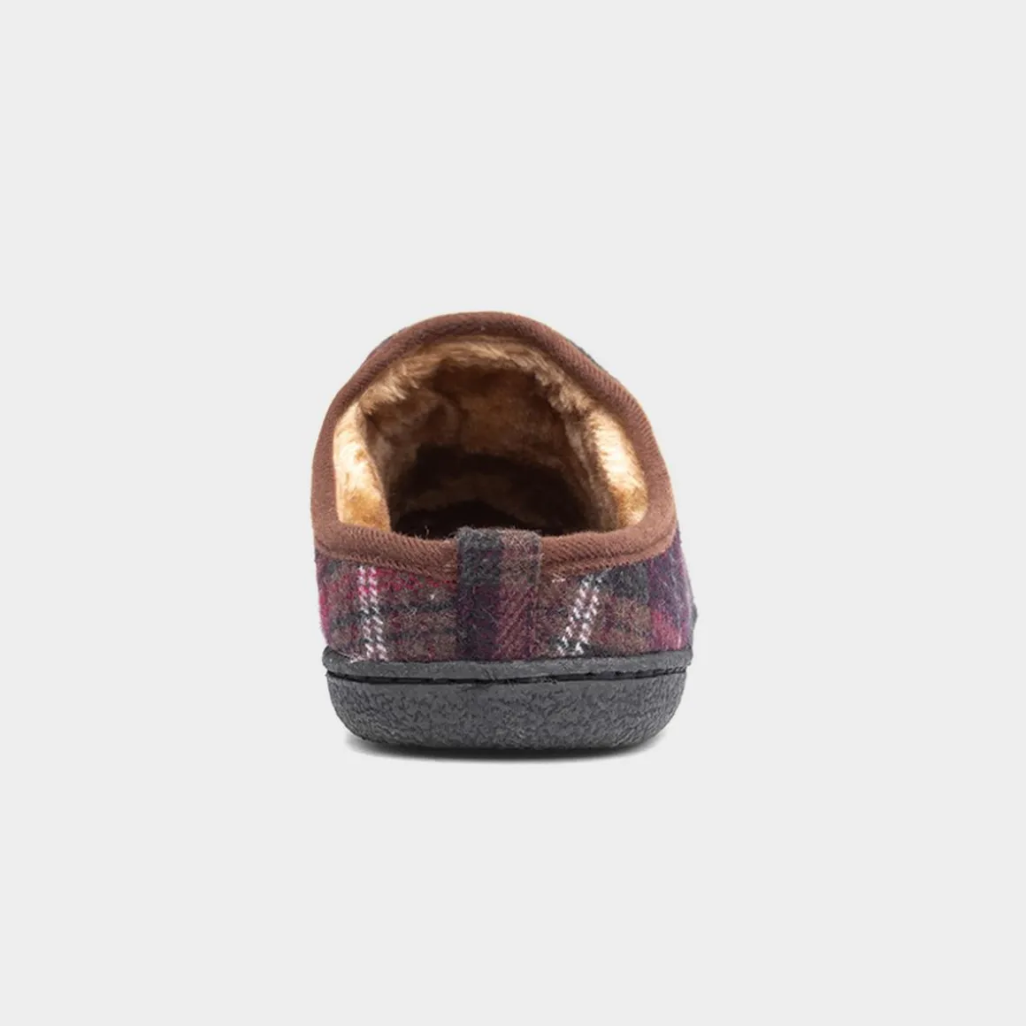 Jo & Joe Wharfedale Mens Brown Tartan Mule