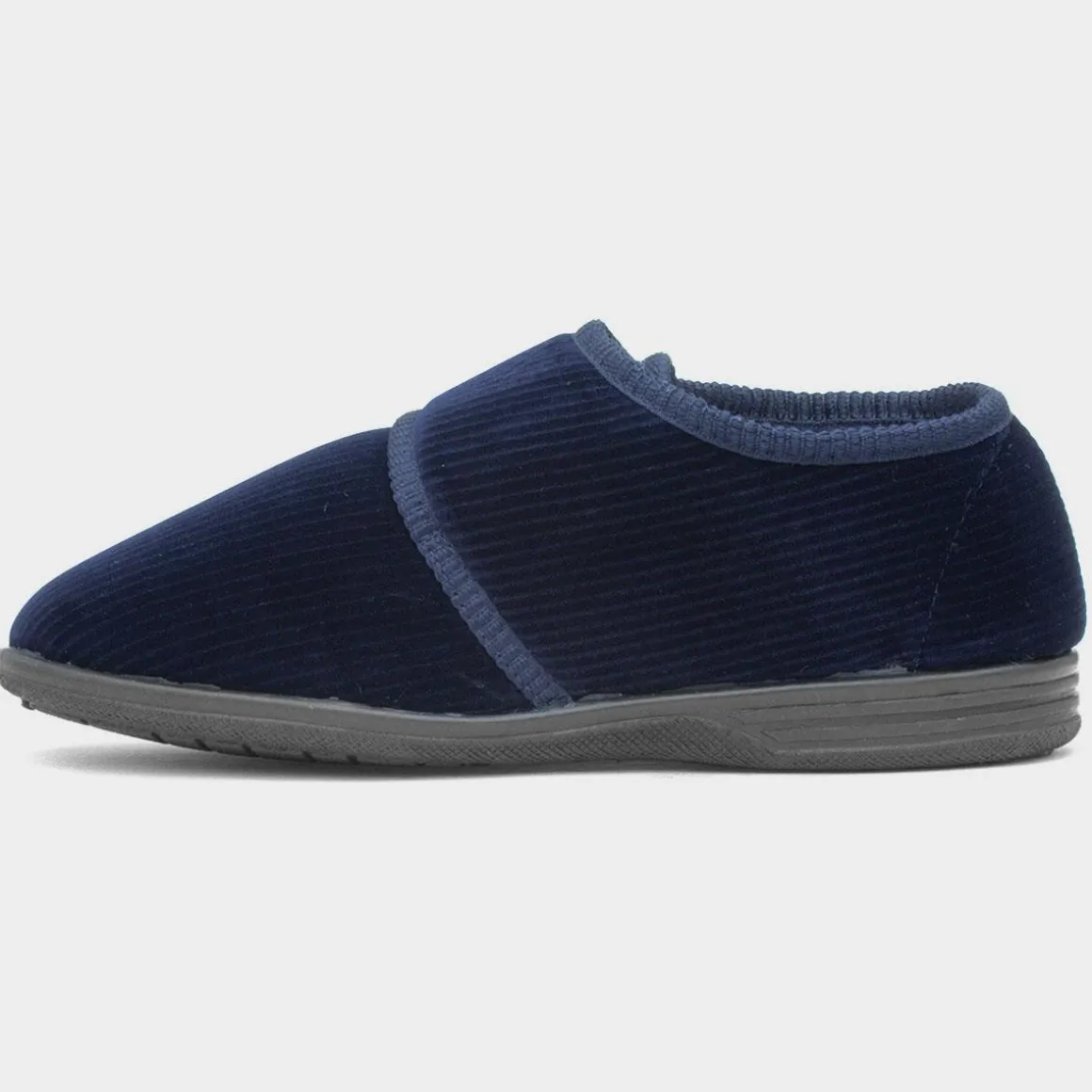 Jo & Joe Zak Mens Navy Wider Fitting Slipper