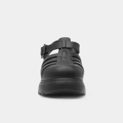 JuJu Angel Womens Black EVA Chunky Sandal