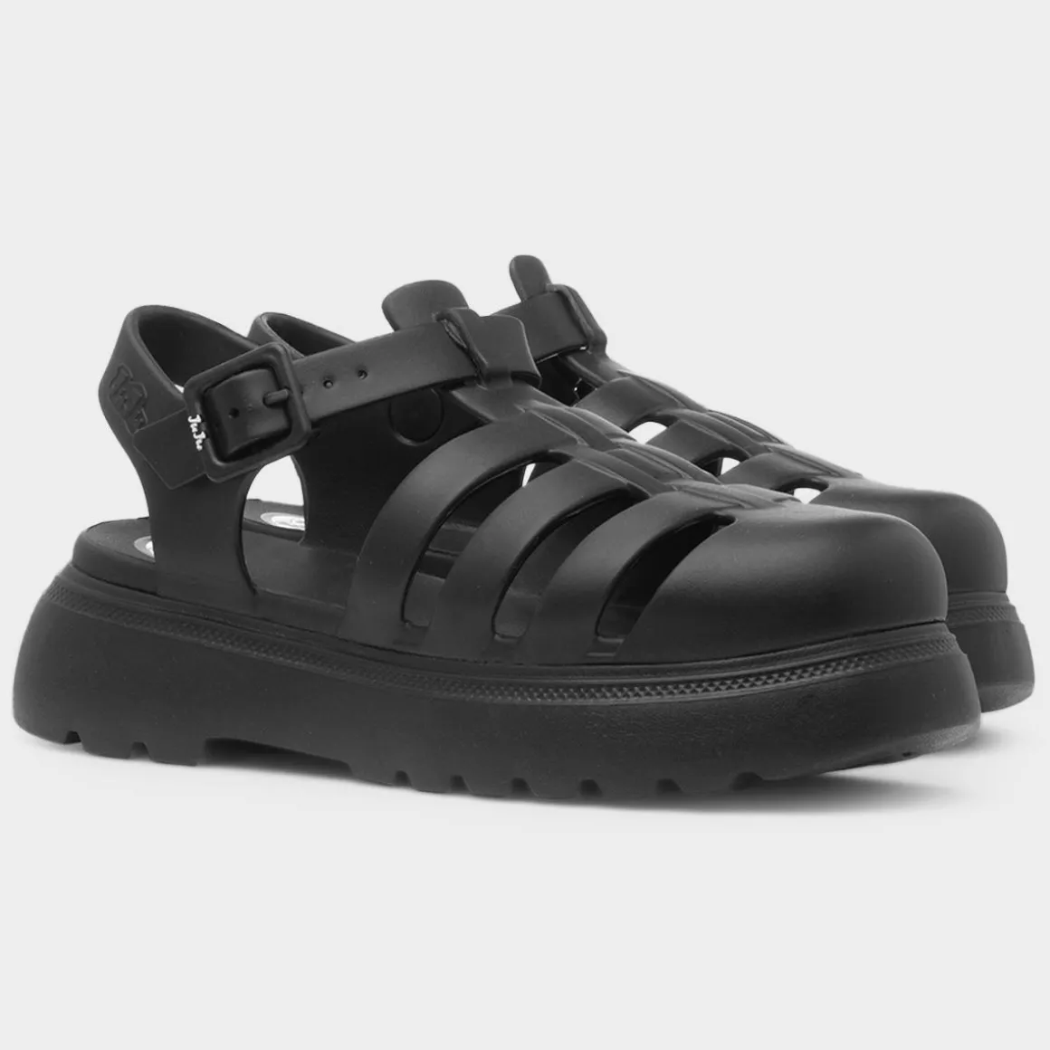 JuJu Angel Womens Black EVA Chunky Sandal